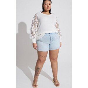 TORRID Womens Short Size 22 in Blue Color